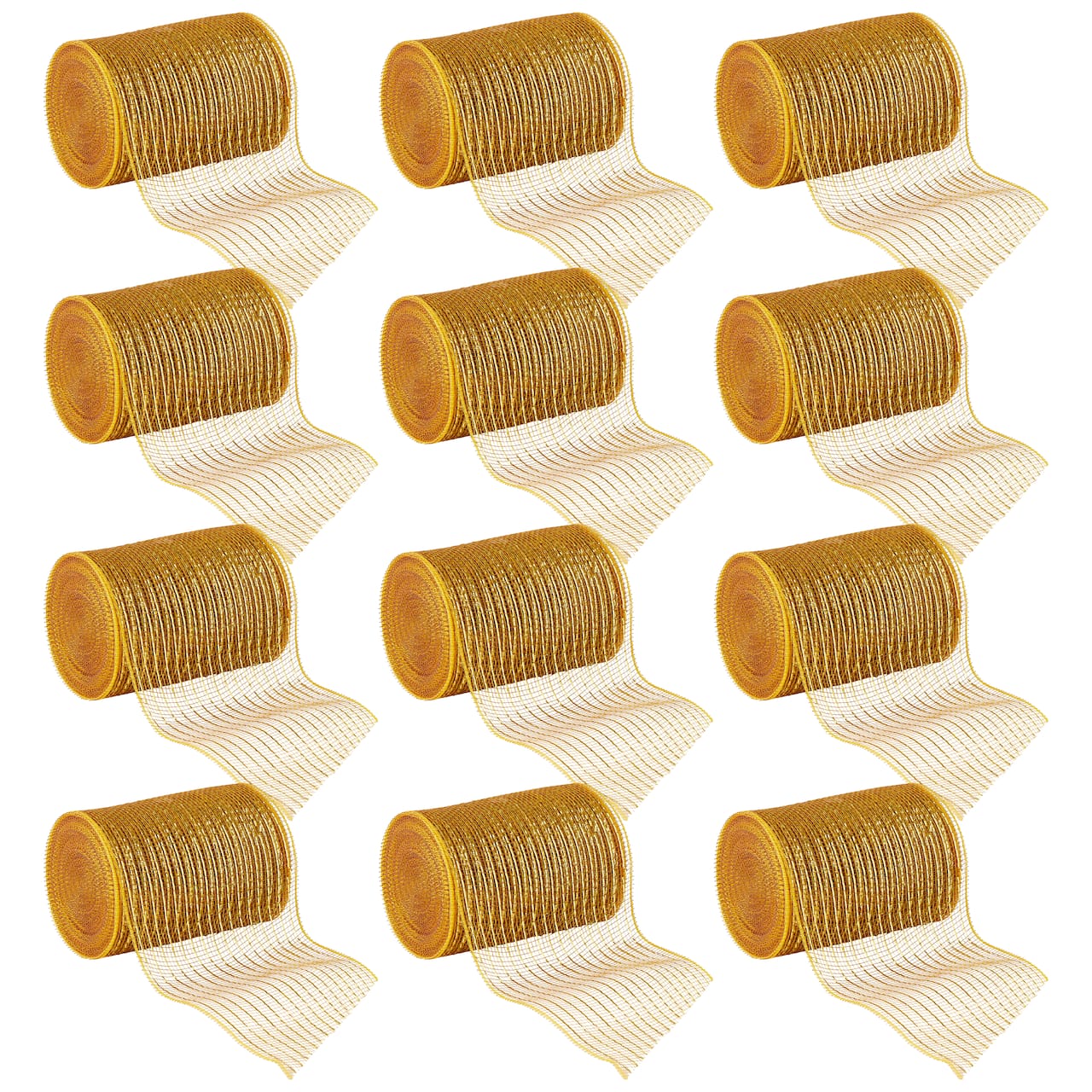 12 Pack: 5.5" x 45ft. Mesh Wide Ribbon by Celebrate It® Occasions™